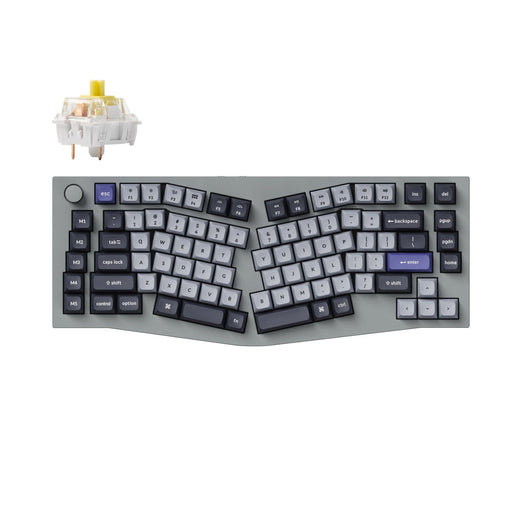 Keychron Q10 Pro (Alice Layout) QMK/VIA Wireless Custom Mechanical Keyboard (US Layout)