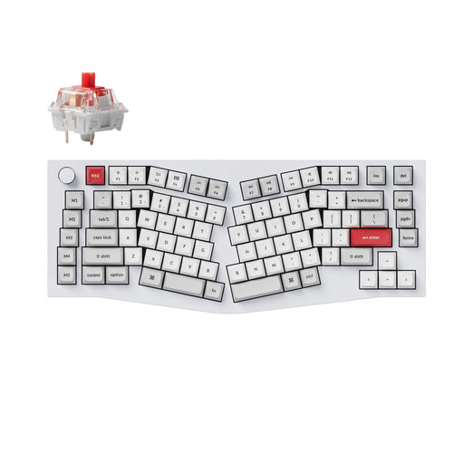 Keychron Q10 Pro (Alice Layout) QMK/VIA Wireless Custom Mechanical Keyboard (US Layout)