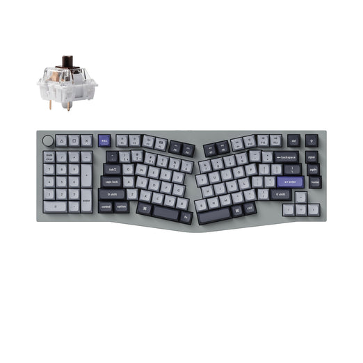 Keychron Q14 Pro (Alice Layout) QMK/VIA Wireless Custom Mechanical Keyboard (US Layout)