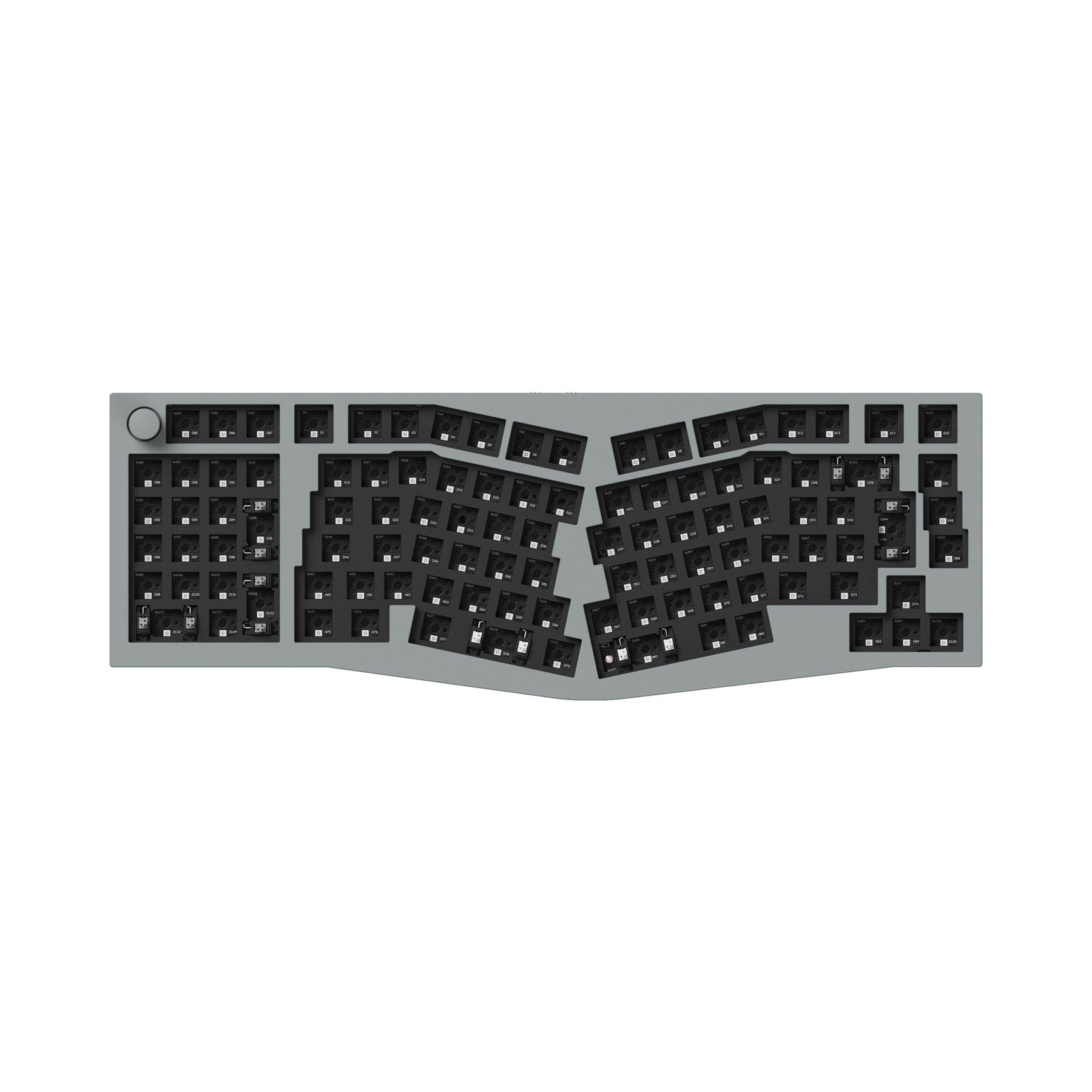 Keychron Q14 Pro (Alice Layout) QMK/VIA Wireless Custom Mechanical Keyboard (US Layout)