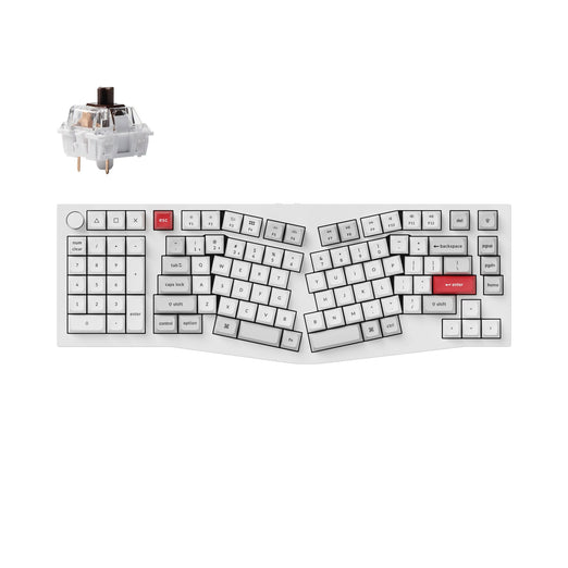 Keychron Q14 Pro (Alice Layout) QMK/VIA Wireless Custom Mechanical Keyboard (US Layout)