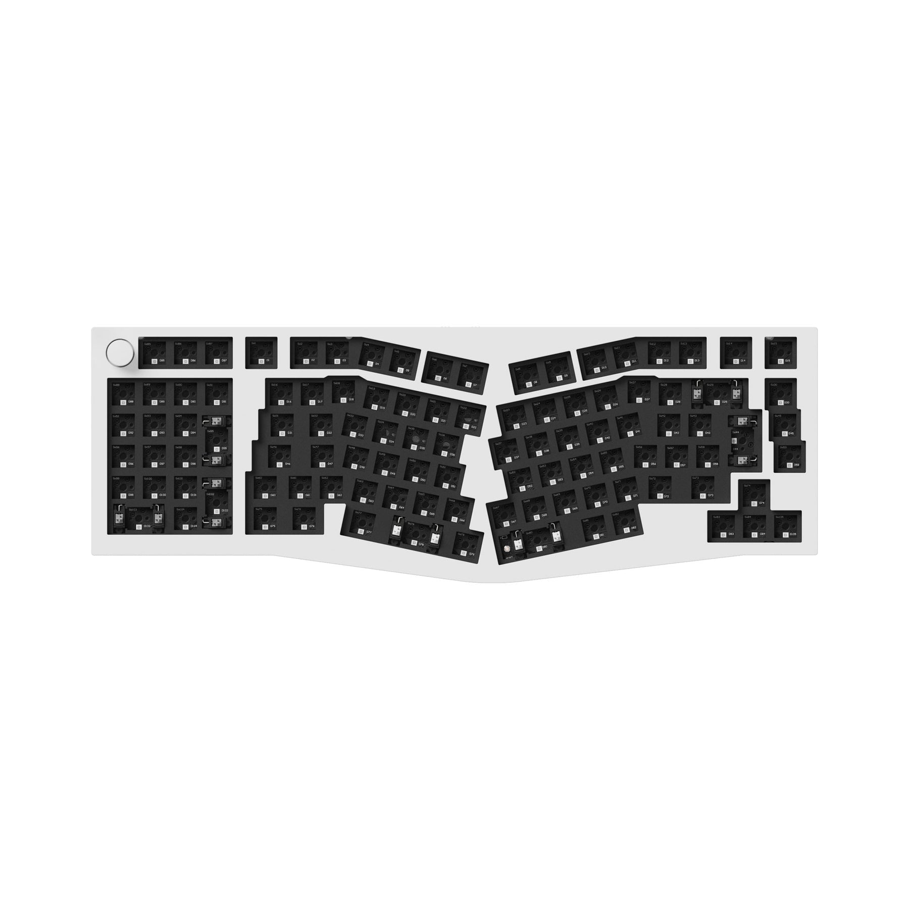 Keychron Q14 Pro (Alice Layout) QMK/VIA Wireless Custom Mechanical Keyboard (US Layout)