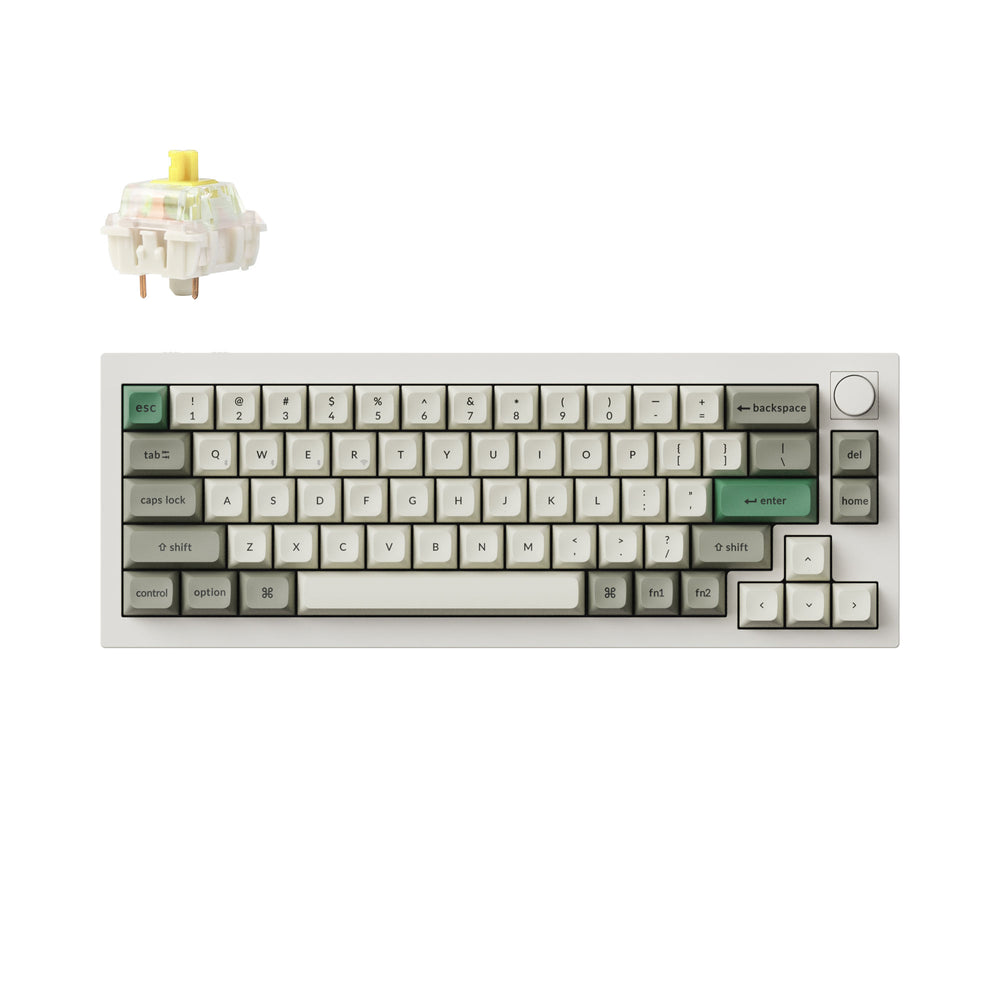 Keychron Q2 Max QMK/VIA kabellose, individuell anpassbare mechanische Tastatur (US ANSI-Layout)