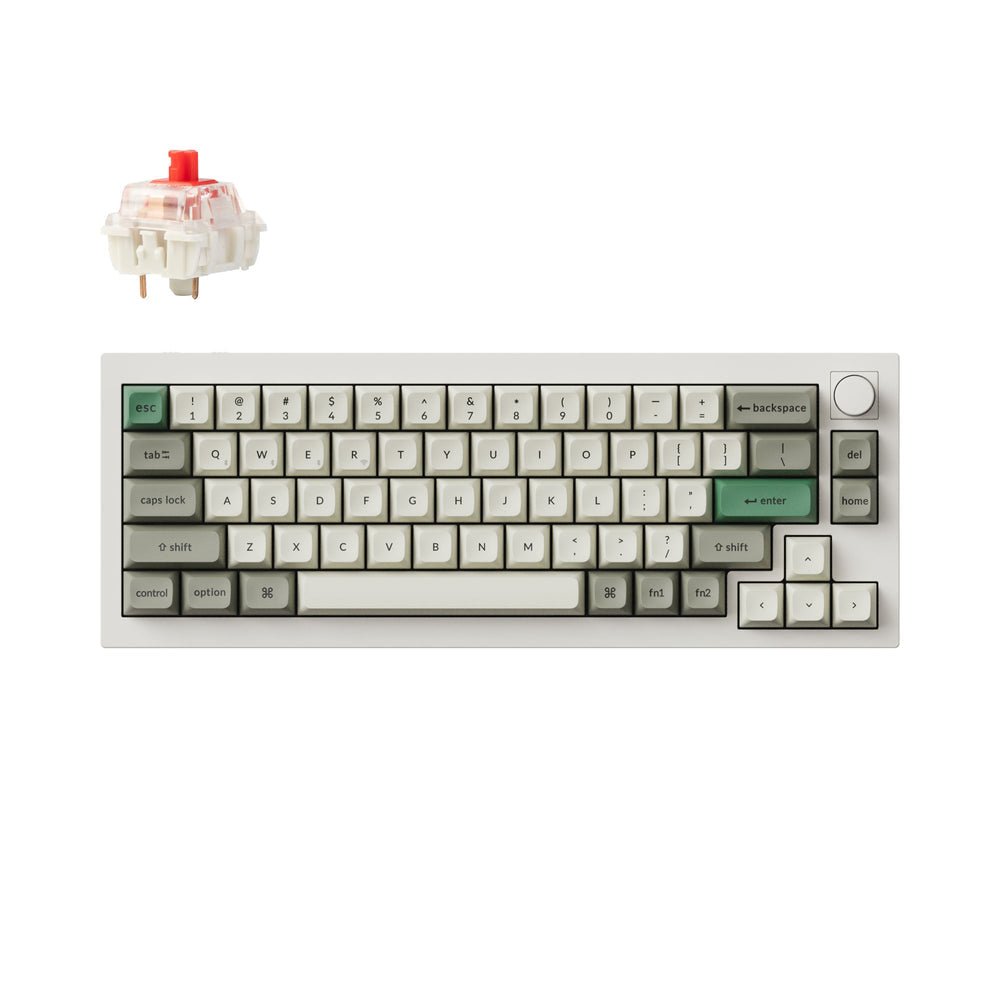 Keychron Q2 Max QMK/VIA kabellose, individuell anpassbare mechanische Tastatur (US ANSI-Layout)