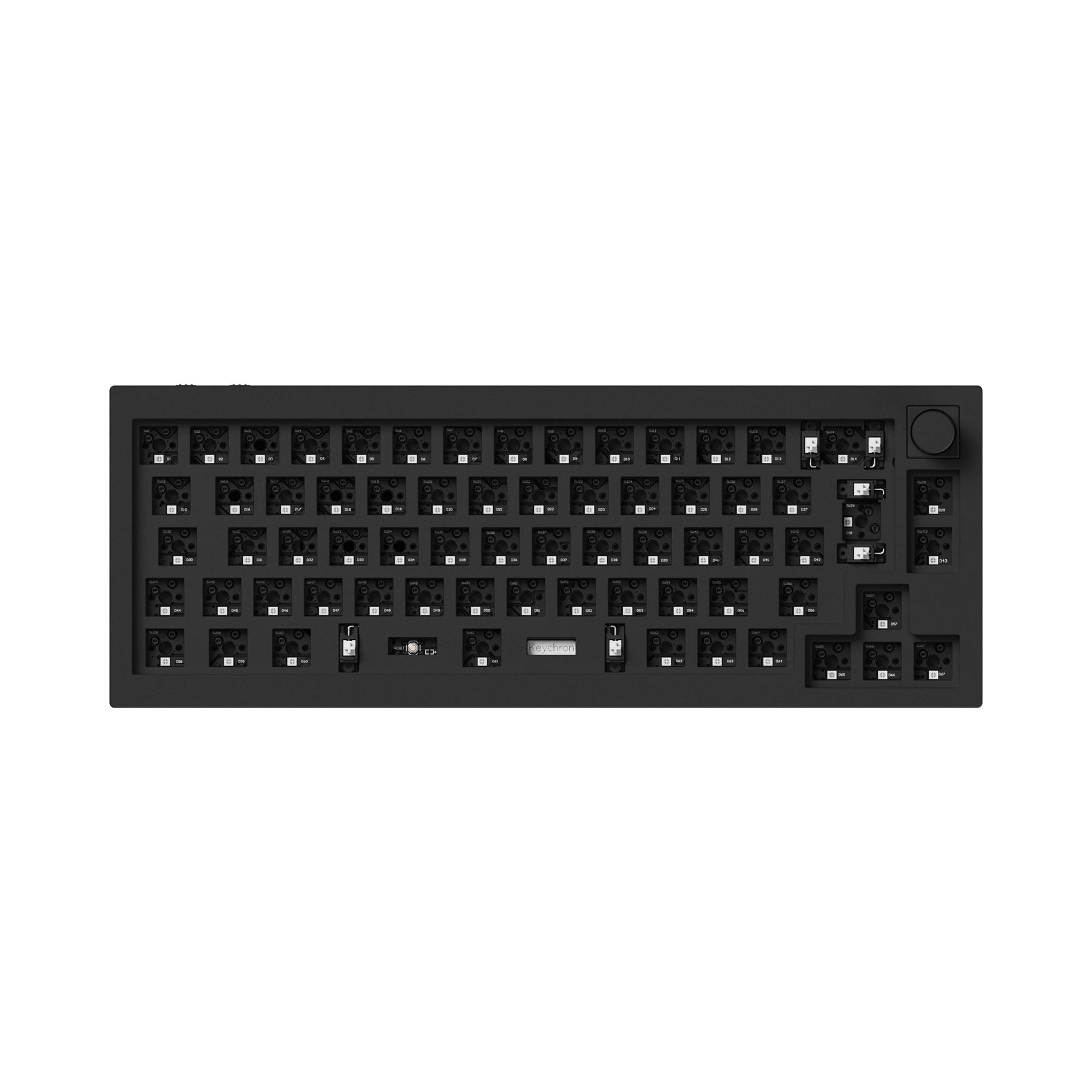 Keychron Q2 Pro QMK/VIA Wireless Custom Mechanical Keyboard ISO Layout Collection