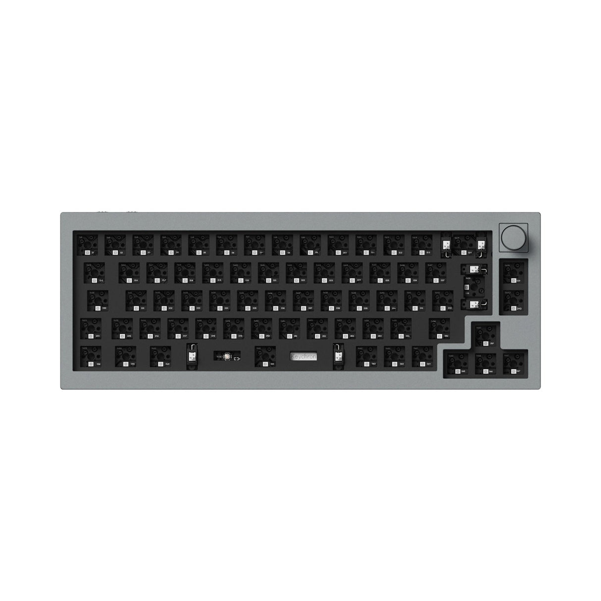 Keychron Q2 Pro QMK/VIA Kabellose, individuell anpassbare mechanische Tastatur ISO-Layout Kollektion