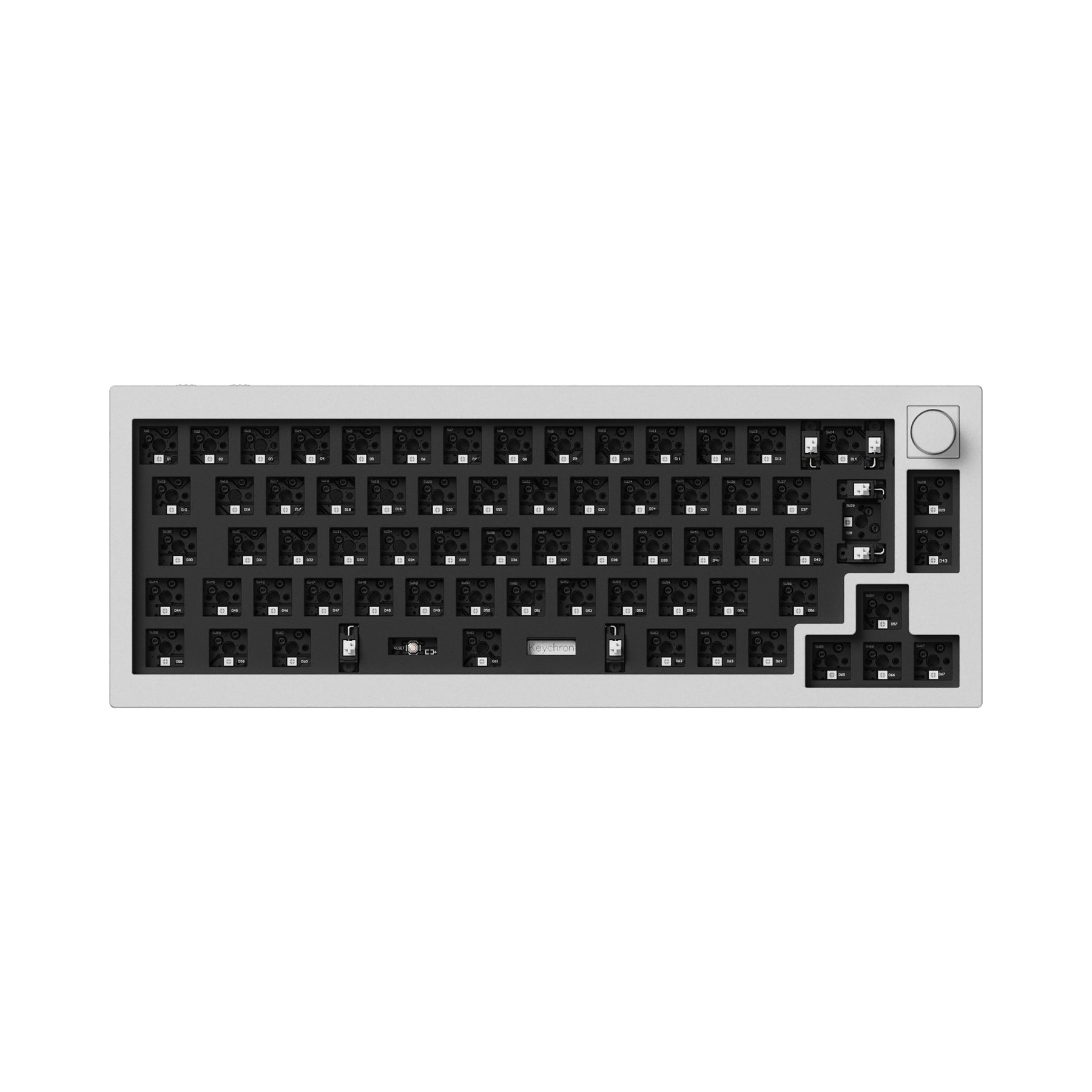 Keychron Q2 Pro QMK/VIA Wireless Custom Mechanical Keyboard (US Layout)