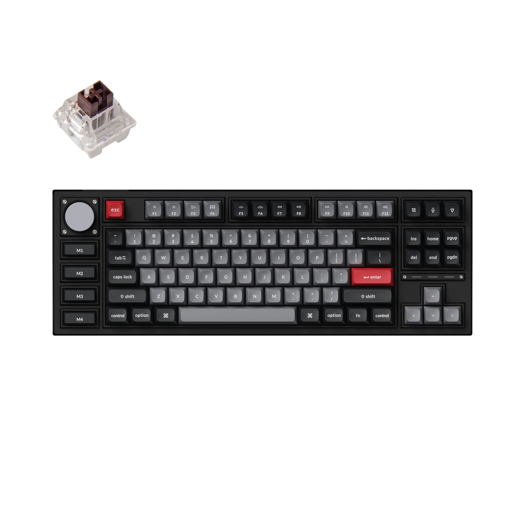 Keychron Q3 Pro QMK/VIA Wireless Custom Mechanical Keyboard (US Layout)