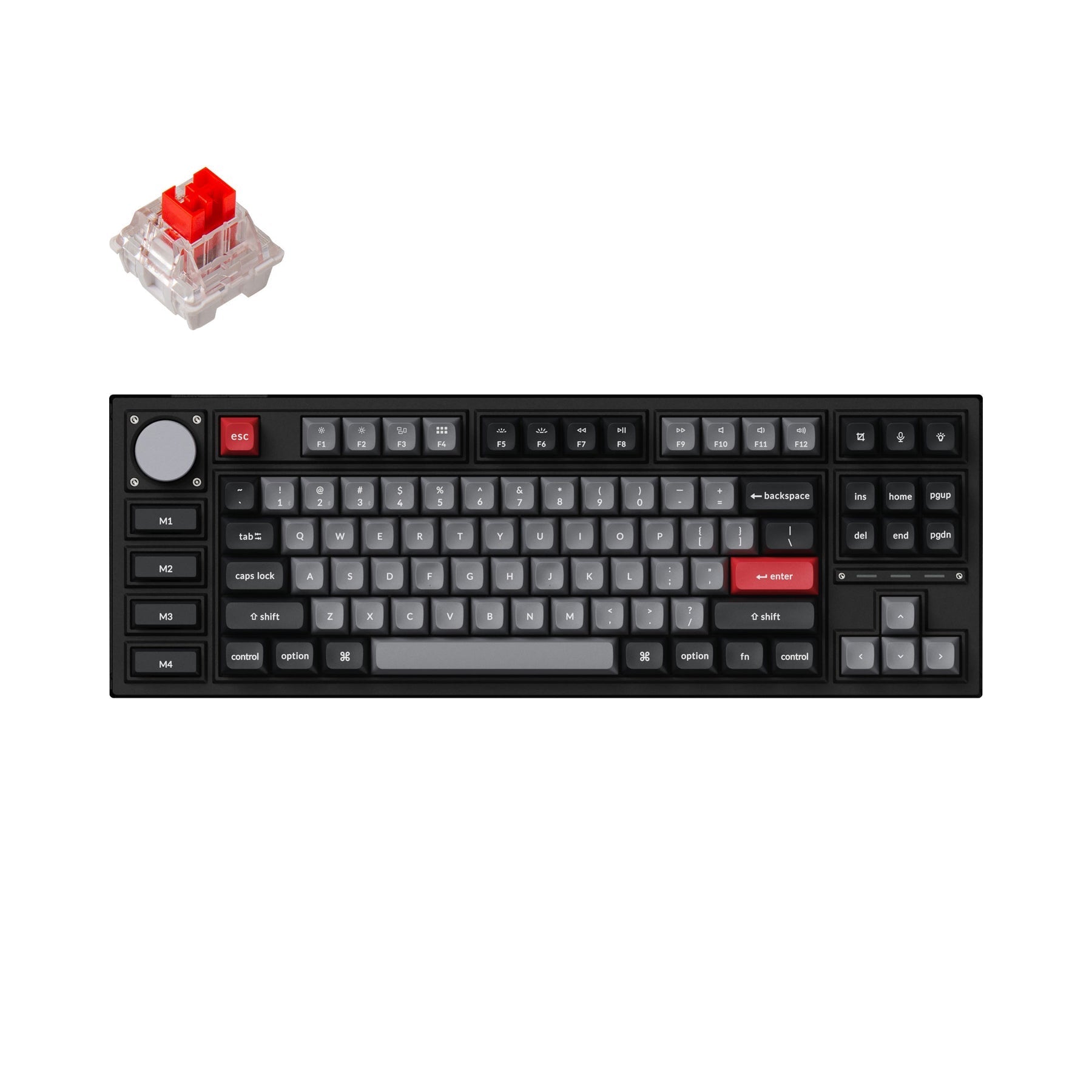 Keychron Q3 Pro QMK/VIA Wireless Custom Mechanical Keyboard (US Layout)