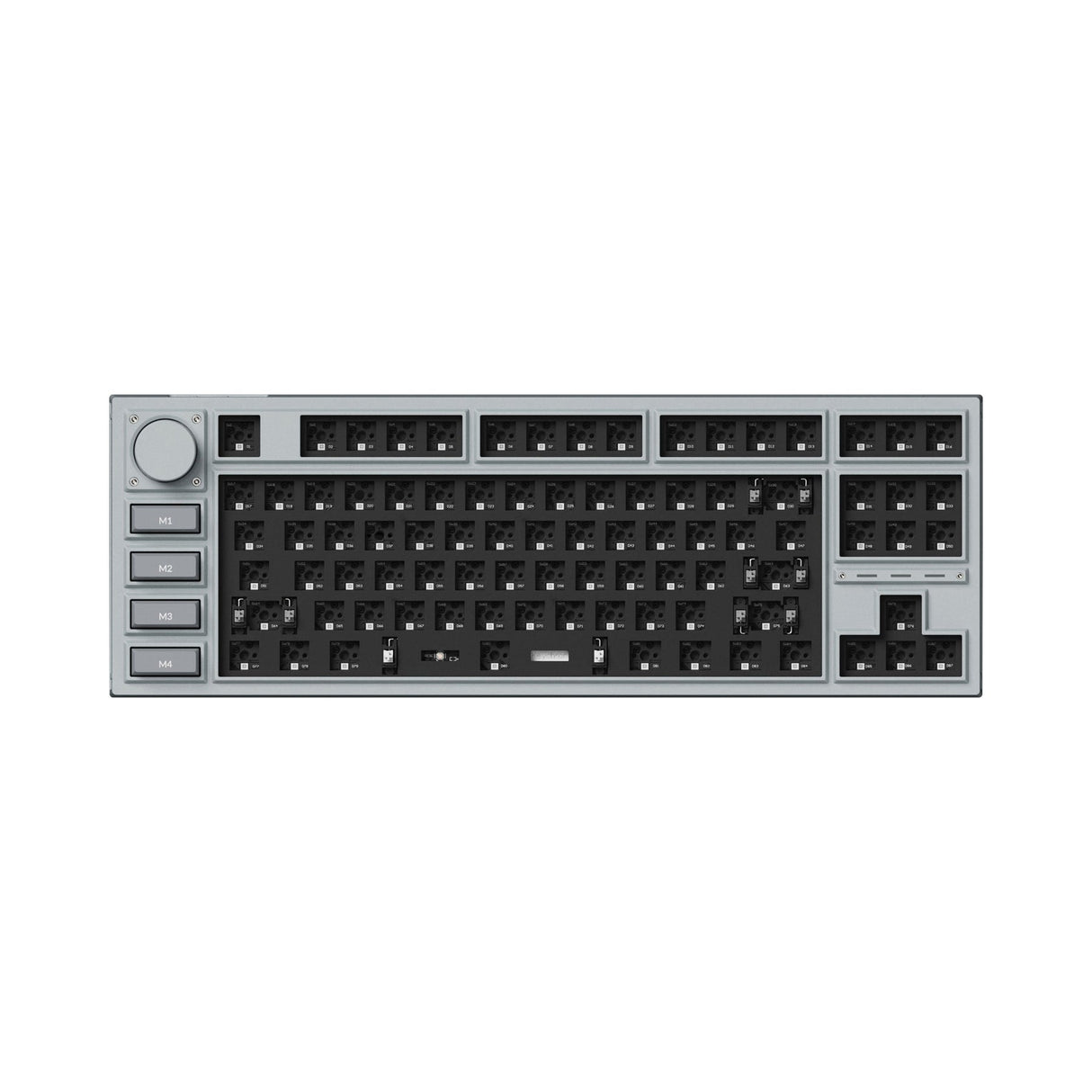 Keychron Q3 Pro QMK/VIA kabellose, individuell anpassbare mechanische Tastatur (US-Layout)