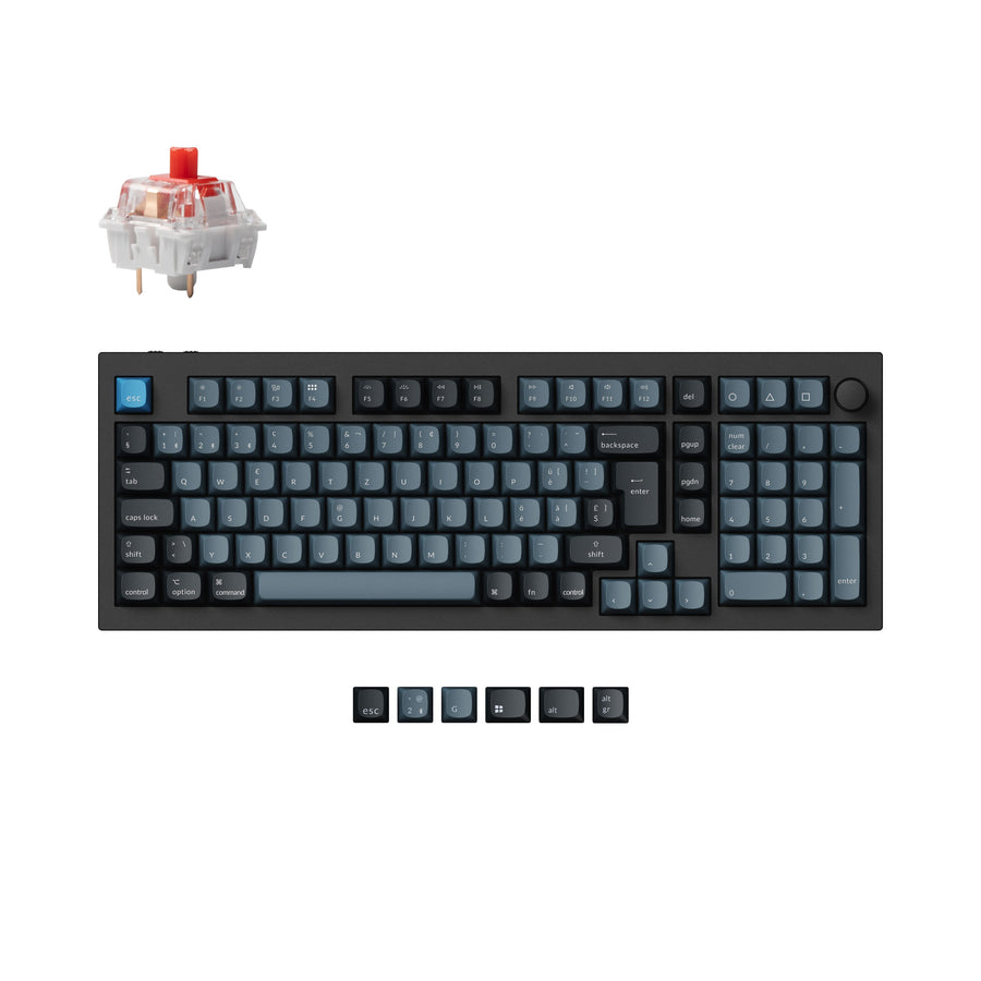 Keychron Q5 Pro QMK/VIA Wireless Custom Mechanical Keyboard ISO Layout Collection