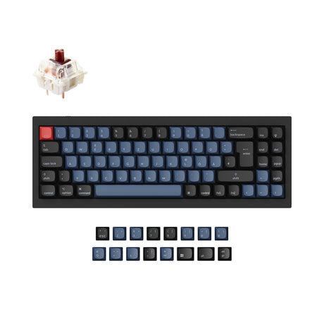 Keychron Q7 QMK Custom Mechanical Keyboard ISO Layout Collection