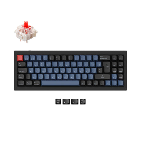 Keychron Q7 QMK Custom Mechanical Keyboard ISO Layout Collection