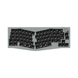 Keychron Q8 Pro (Alice Layout) QMK/VIA Kabellose, individuell anpassbare mechanische Tastatur (US-Layout)