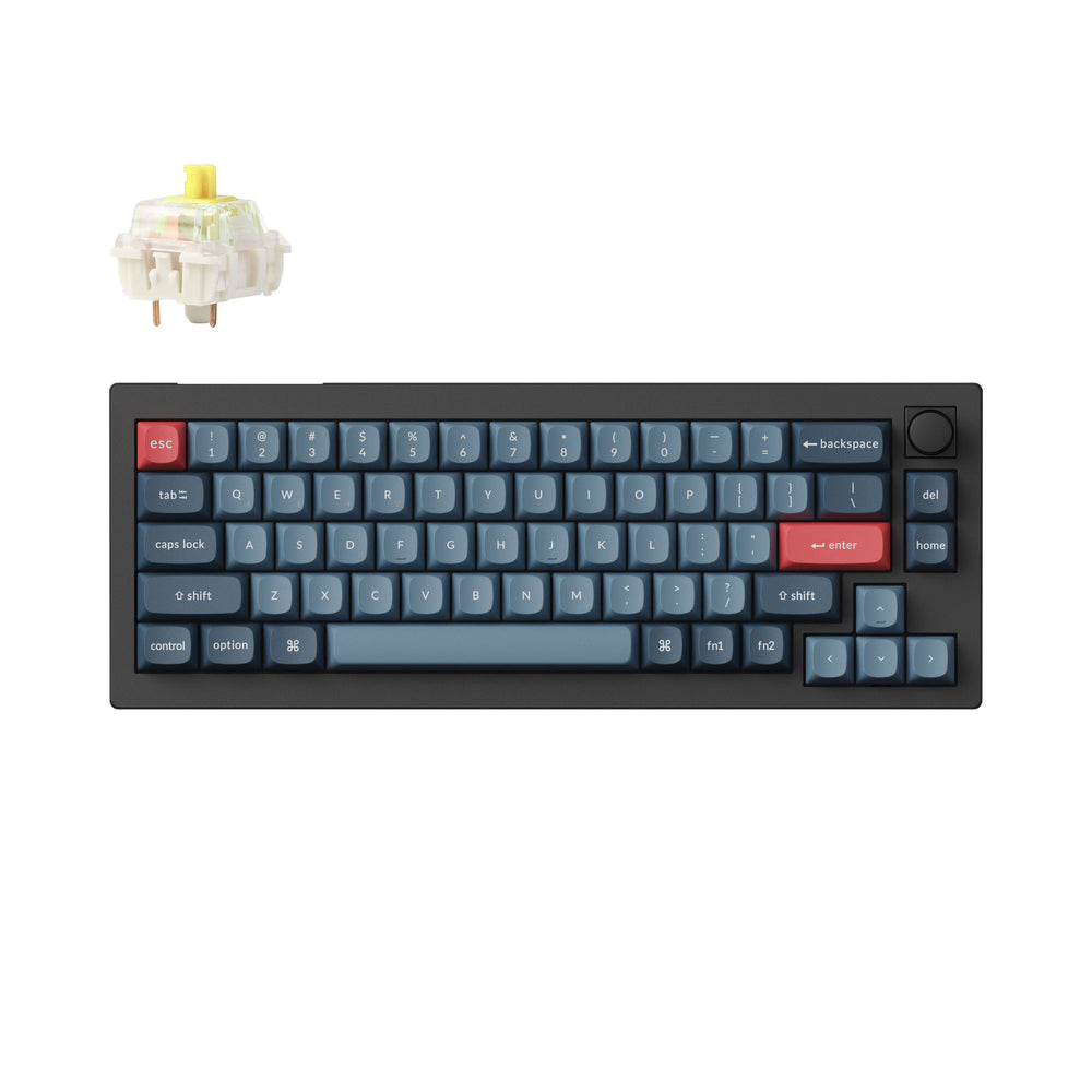 Keychron V2 Max QMK/VIA Drahtlose Individuelle Mechanische Tastatur (US ANSI-Layout)