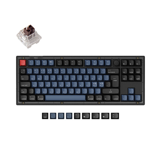 Keychron V3 QMK Custom Mechanical Keyboard ISO Layout Collection