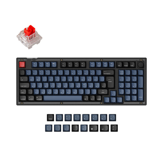 Keychron V5 QMK Custom Mechanical Keyboard ISO Layout Collection