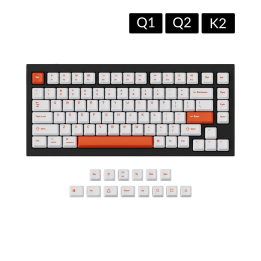 OEM Dye-Sub PBT Tastenkappenset - Orange