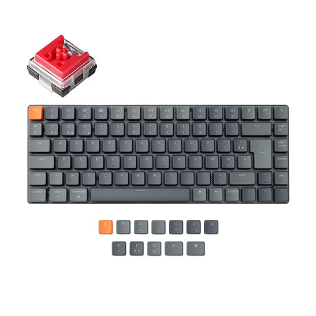 Keychron K3 Ultra-schlanke kabellose mechanische Tastatur FR-ISO-Layout