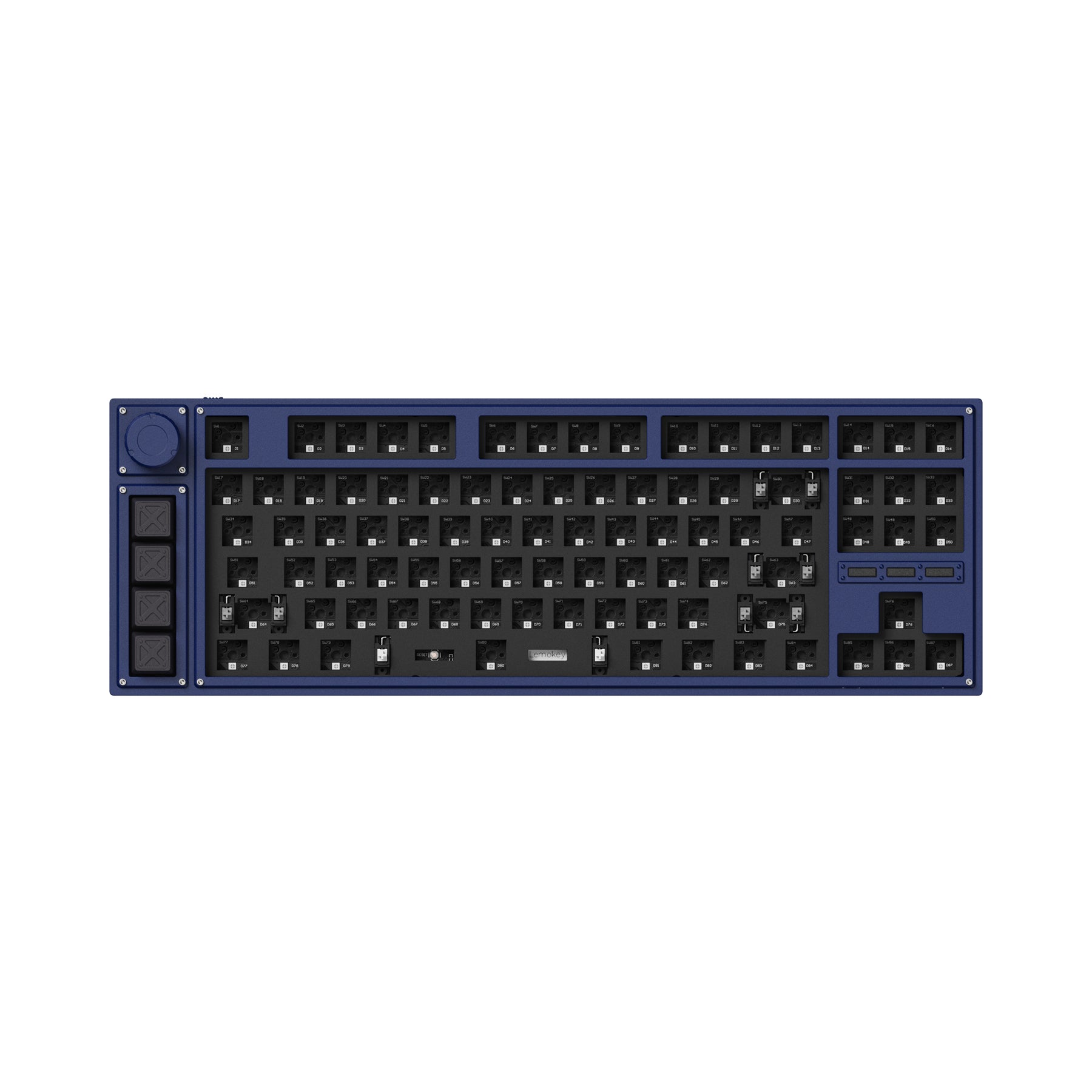 Lemokey L3 QMK/VIA Wireless Custom Mechanical Keyboard (US Layout)