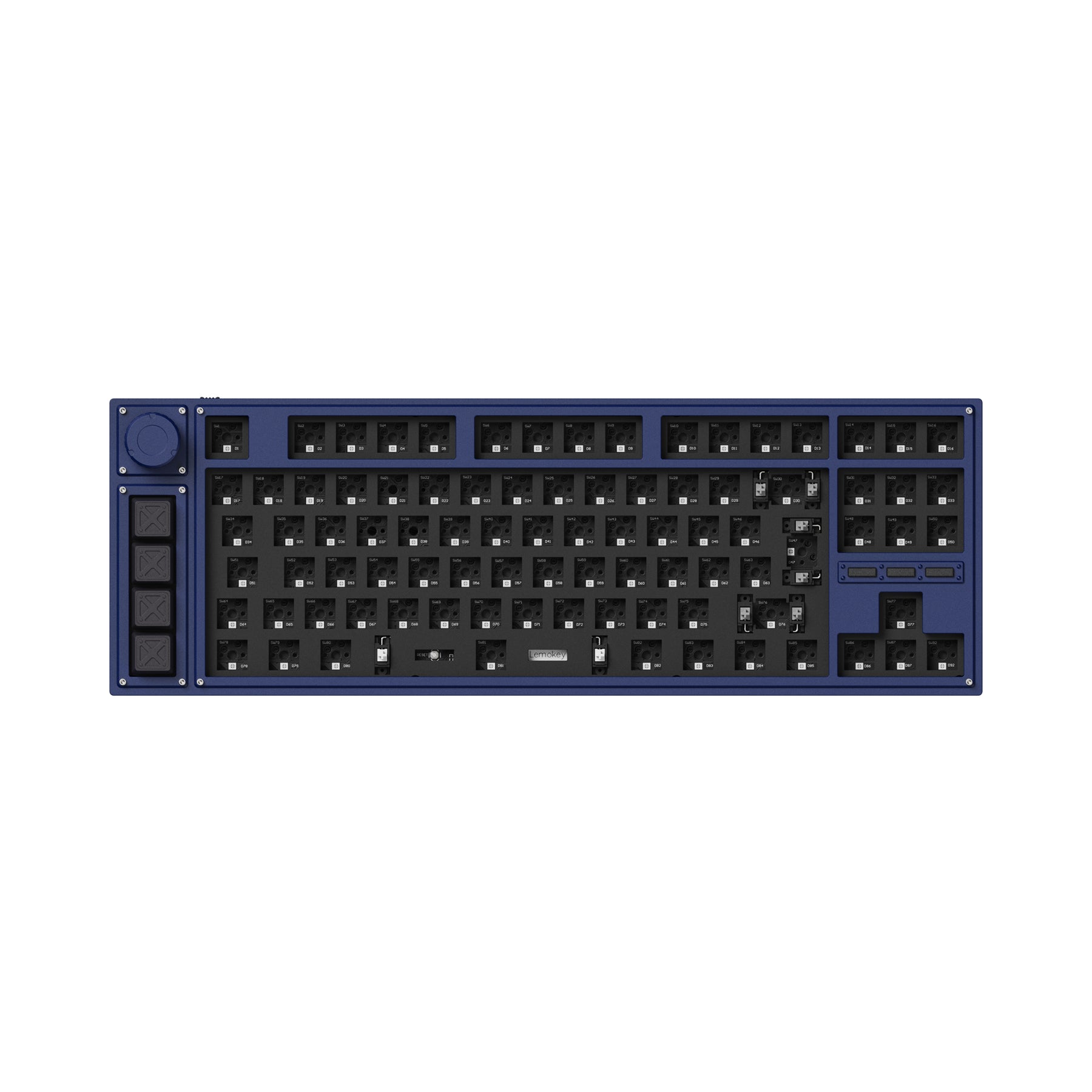 Lemokey L3 QMK/VIA Wireless Custom Mechanical Keyboard (US Layout)