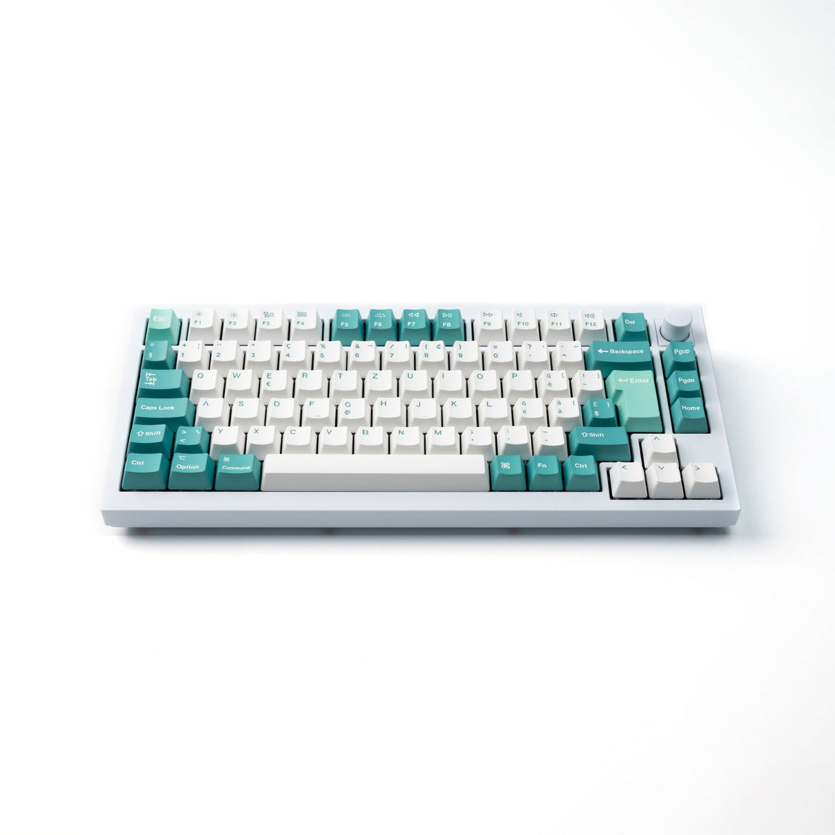 ISO OEM Dye-Sub PBT Full Set Keycap Set - White Mint