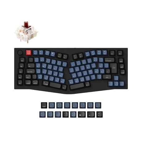 Keychron Q10 (Alice Layout) QMK Custom Mechanical Keyboard ISO Layout Collection