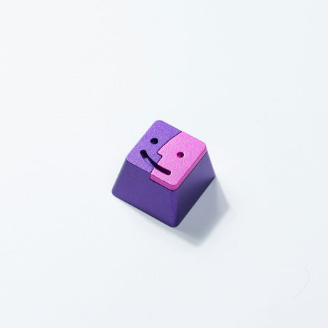 Smile Aluminum Alloy Artisan Keycap