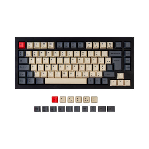 ISO Q1 & Q1 Pro & V1 & K2 & K2 Pro OEM Dye-Sub PBT Tastenkappen-Set - Carbon