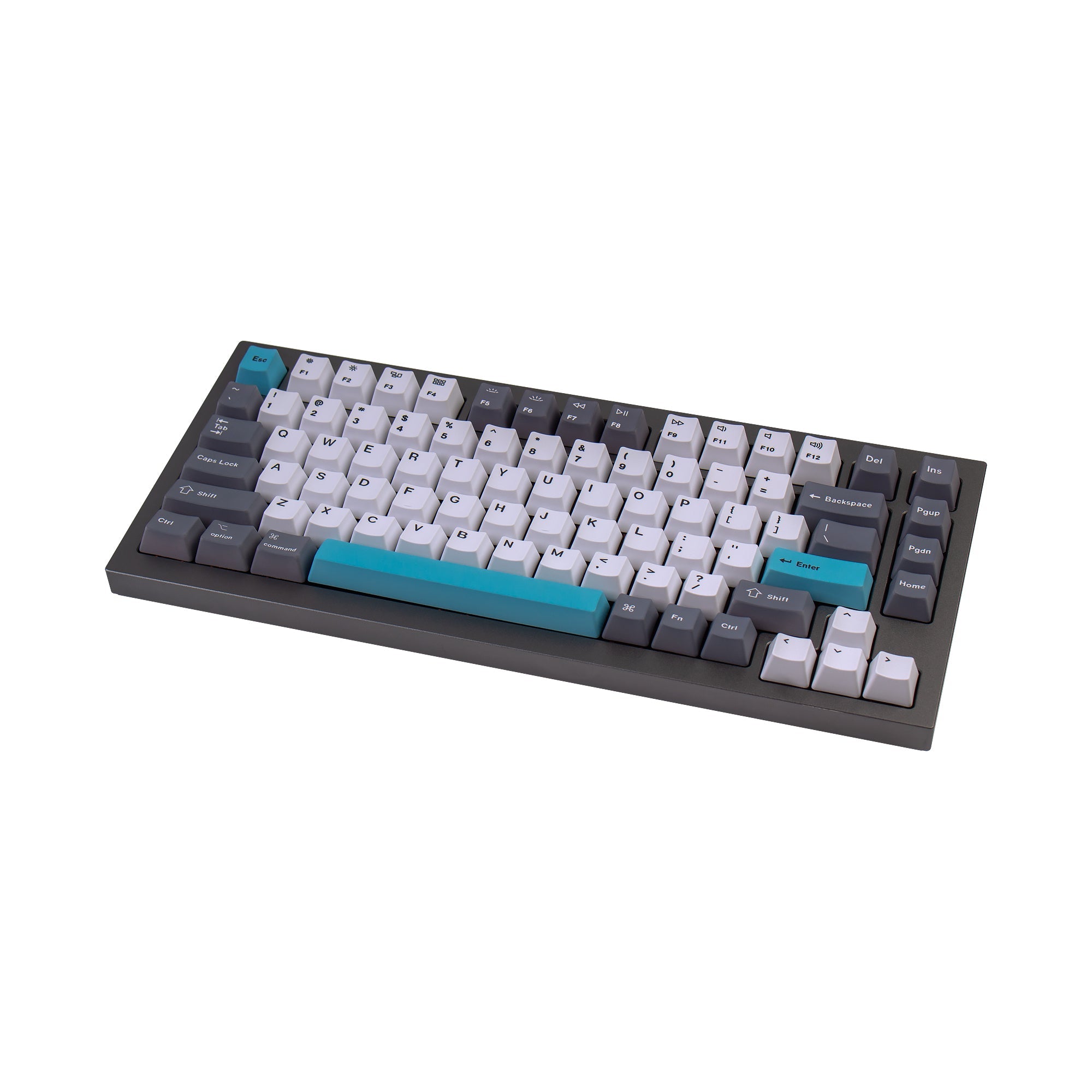 OEM Dye-Sub PBT Tastenkappen-Set - Grau Weiß Blau