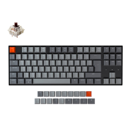 Keychron K8 Wireless Mechanical Keyboard (German ISO-DE Layout)