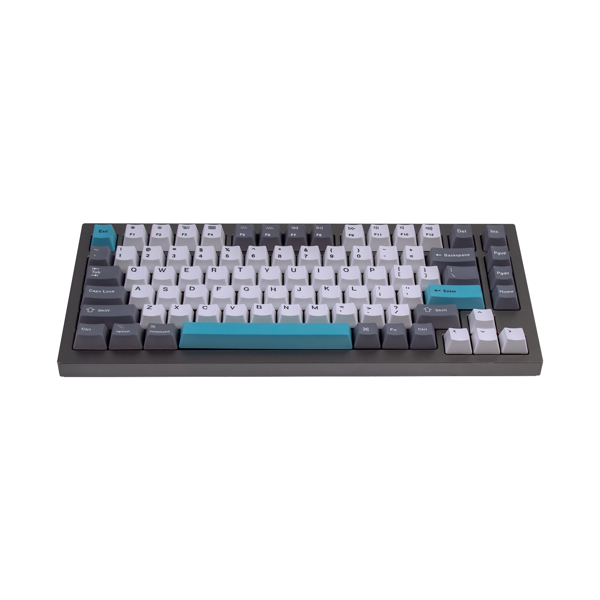 OEM Dye-Sub PBT Tastenkappen-Set - Grau Weiß Blau