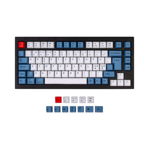 ISO Q1 & Q1 Pro & V1 & K2 & K2 Pro OEM Dye-Sub PBT Tastenkappen-Set – Blau