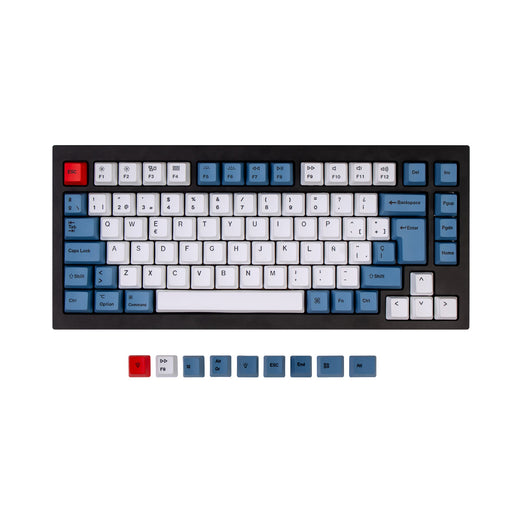 ISO Q1 & Q1 Pro & V1 & K2 & K2 Pro OEM Dye-Sub PBT Tastenkappen-Set – Blau